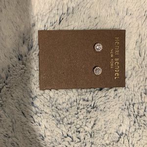 Mini pave halo studs